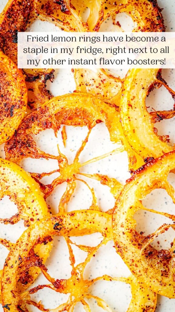 Olive Oil Fried Lemon Rings The Mediterranean Dish