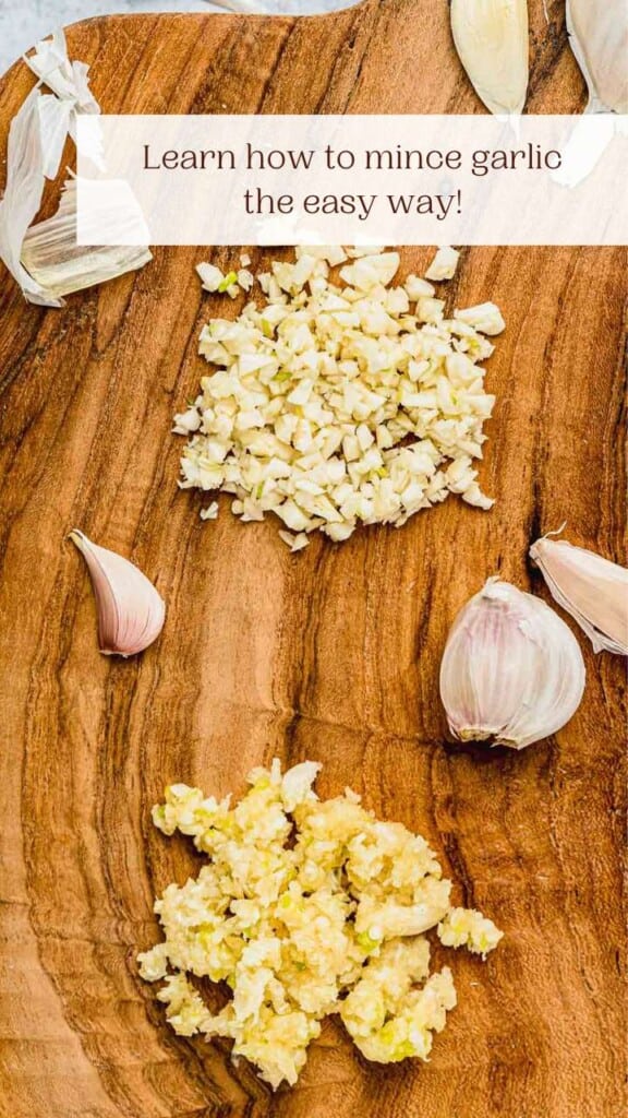 How to Mince Garlice The Mediterranean Dish