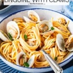 Pin image 1 for Linguine Alle Vongole (Linguini with Clams).
