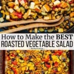 Pin Image 3 for Roasted Vegetable Salad with Halloumi.