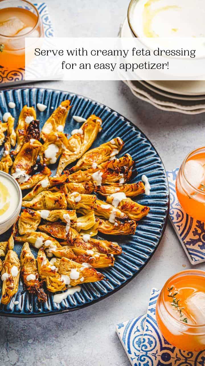 Roasted Artichoke Hearts The Mediterranean Dish