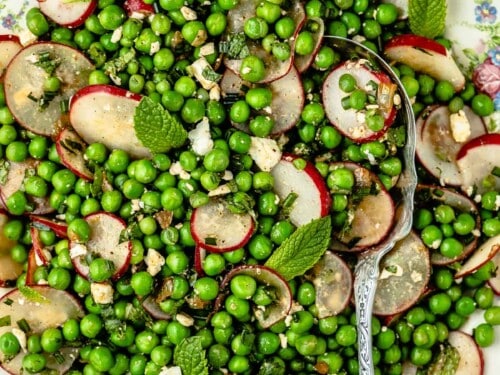 Spring Peas with Radish and Mint Spring Peas with Radish and Mint