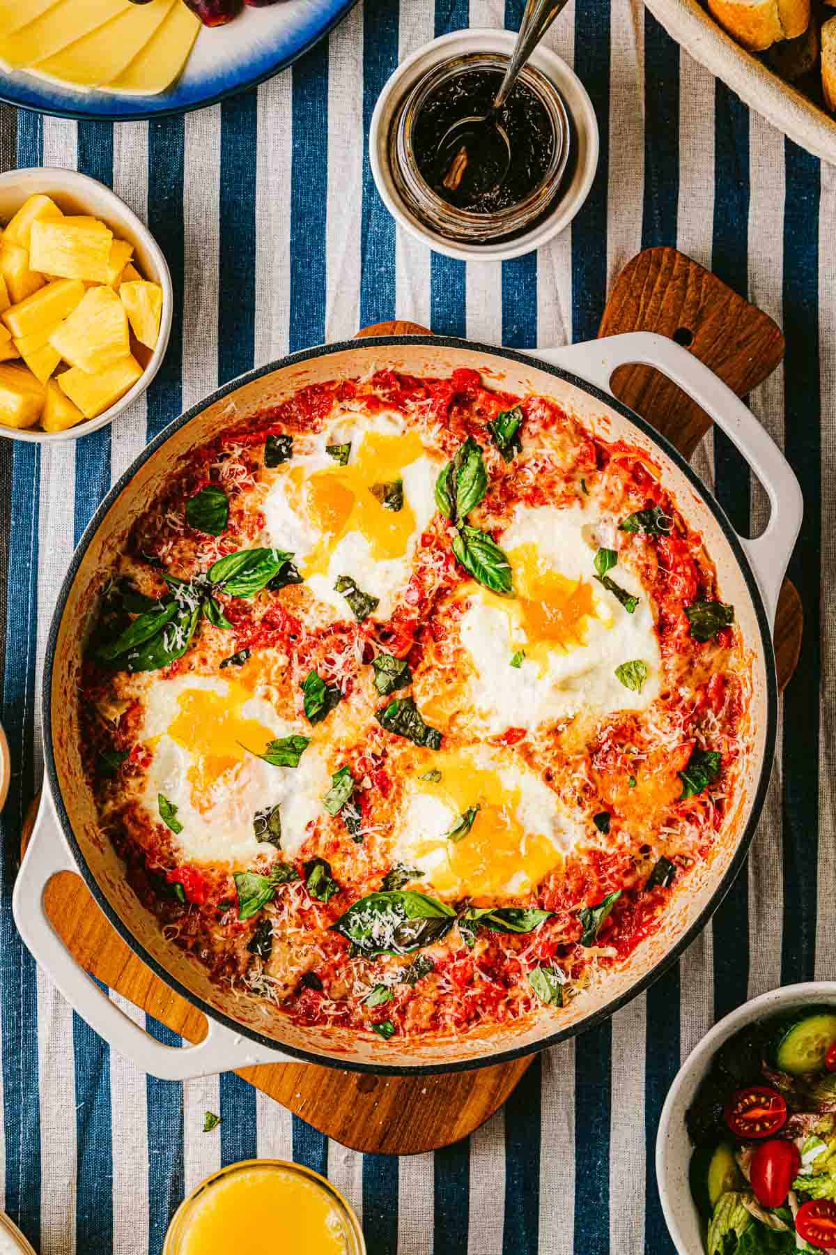 Eggs in Purgatory (Uova in Purgatorio) The Mediterranean Dish
