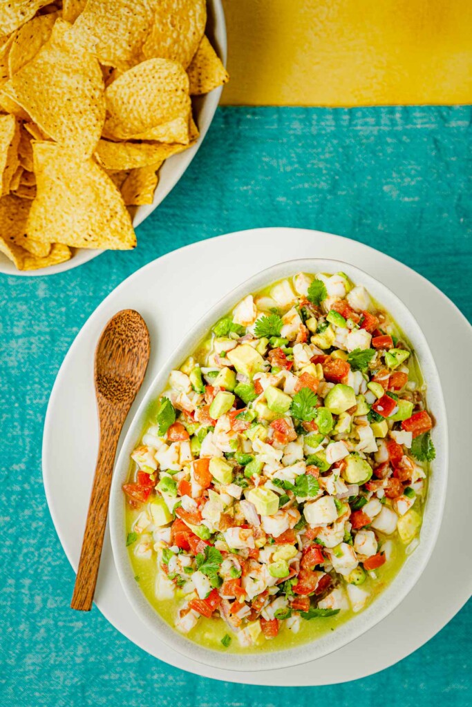 Shrimp Ceviche Recipe (30 Minutes!) The Mediterranean Dish