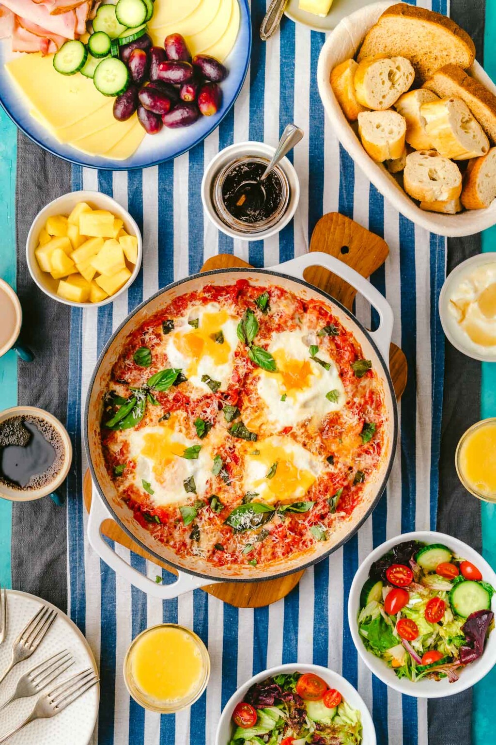 Eggs in Purgatory (Uova in Purgatorio) The Mediterranean Dish