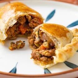 spanish beef empanadillas web story poster image.