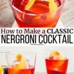 épinglez l'image 3 pour le cocktail negroni.