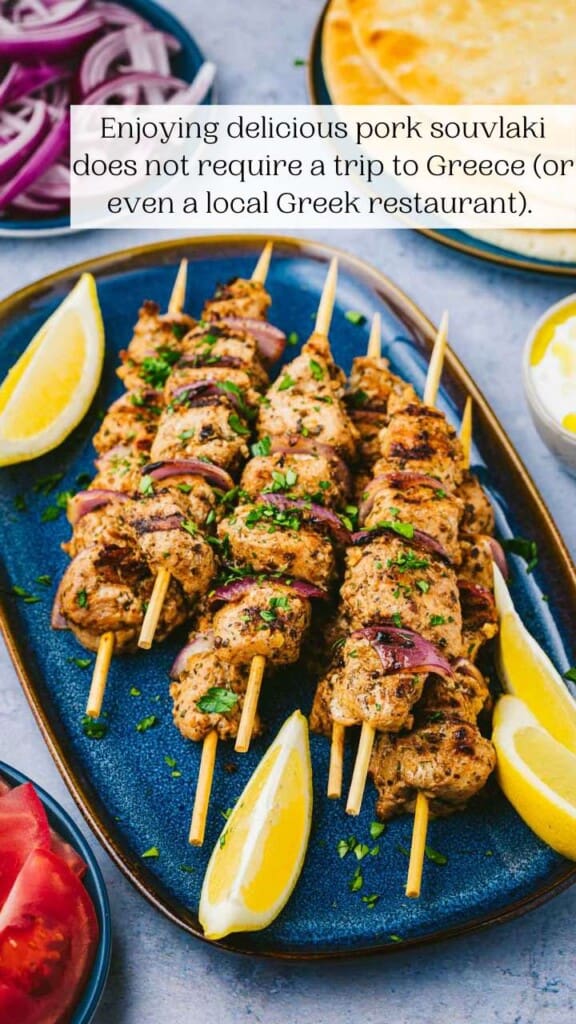 Pork Souvlaki - The Mediterranean Dish