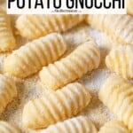 Pin image 2 for Potato Gnocchi.