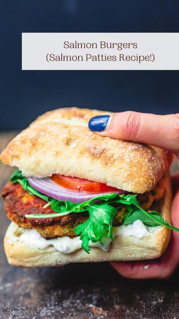 Salmon Burgers The Mediterranean Dish
