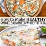 pin image 3 for smoked salmon egg white frittata.