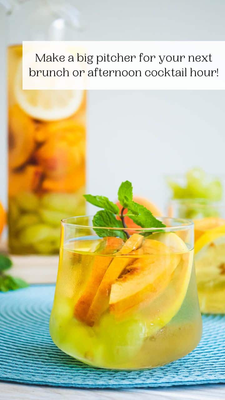White Sangria The Mediterranean Dish
