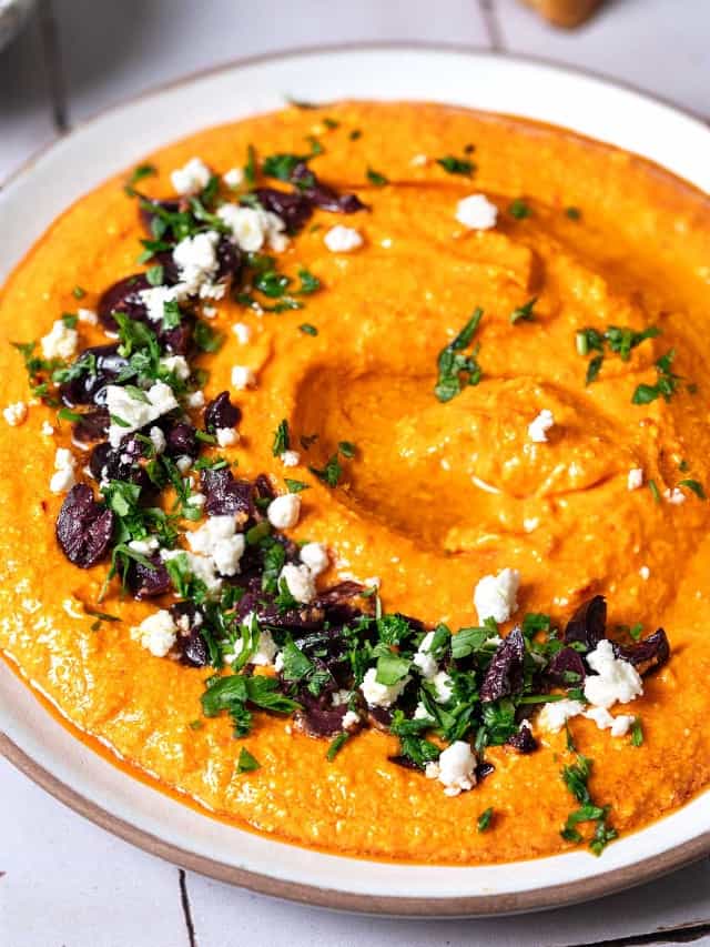 Tirokafteri (Spicy Greek Feta Dip) - The Mediterranean Dish