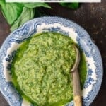 pin image 2 for basil pesto.