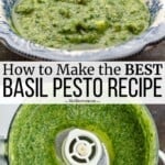 pin image 3 for basil pesto.