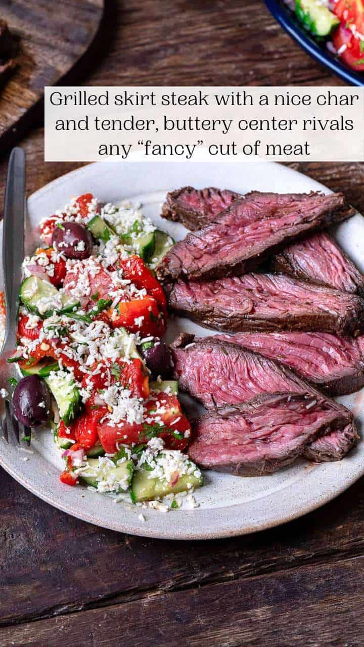 Grilled Skirt Steak The Mediterranean Dish