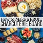 Pin image 3 for Red, White, and Blue Fruit Charcuterie Board.