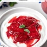 pin image 2 for strawberry compote.