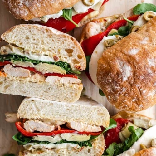 Chicken Sandwich Recipe The Mediterranean Dish