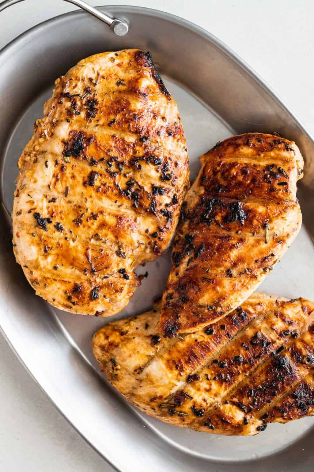 Grilled Chicken Breast (Juicy and Tender) | The Mediterranean Dish