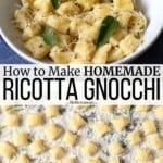 pin image 3 for ricotta gnocchi.