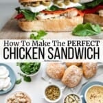 Pin image 3 for antipasto chicken sandwich.