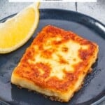 Pin image 1 for cheese Saganaki.