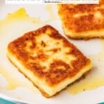 Pin image 2 for cheese Saganaki.