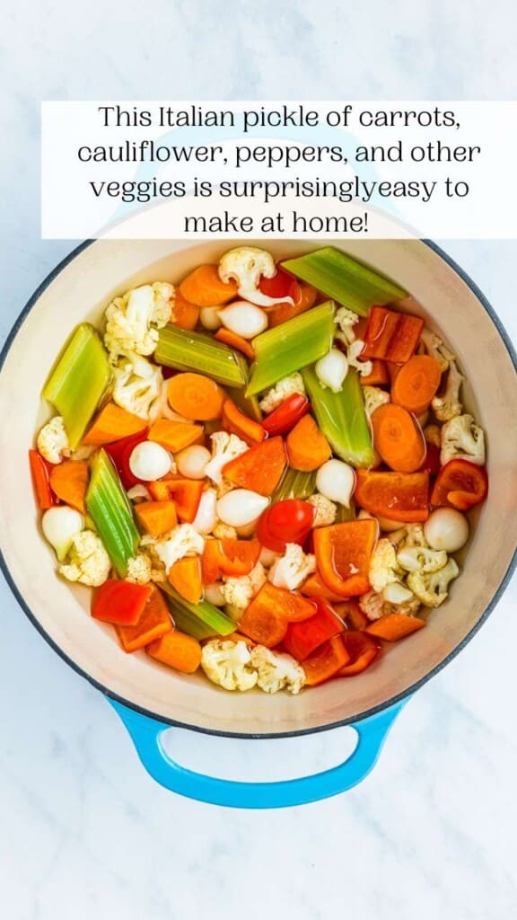 Giardiniera (ItalianStyle Pickled Vegetables) The Mediterranean Dish