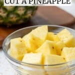Pin image 2 for how to cut pineapple.