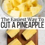 Pin image 3 for how to cut pineapple.