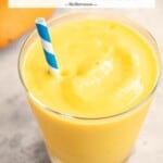 Pin image 2 for mango smoothie.