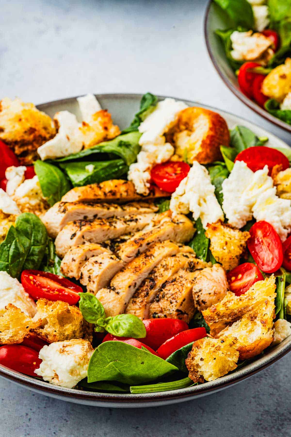 Chicken Spinach Salad | The Mediterranean Dish