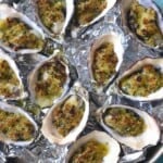 Pin image 1 for baked oysters.