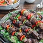 pin image 1 for beef shish kebabs.