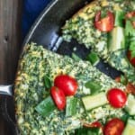 Épinglez l’image 1 pour la frittata aux épinards et à la feta.