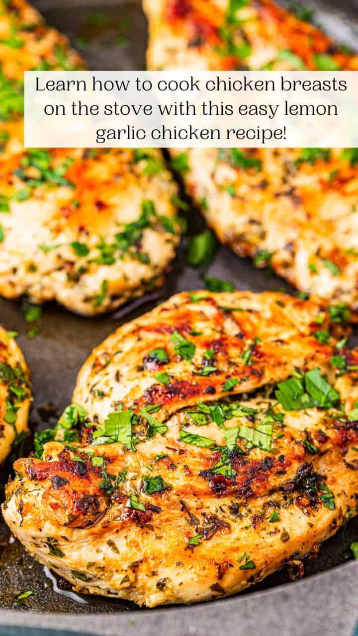 Lemon Garlic Chicken - The Mediterranean Dish