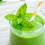 Pin image 2 for green smoothie.