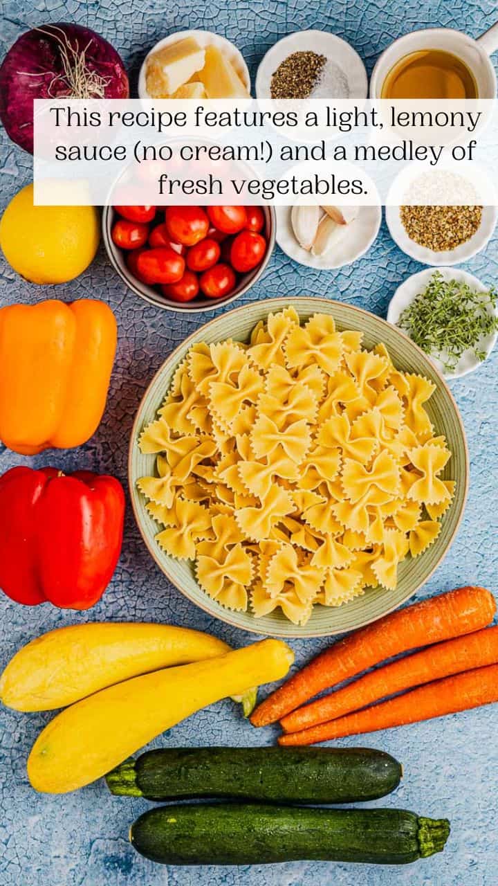 Pasta Primavera The Mediterranean Dish