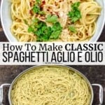 pin image 3 for spaghetti aglio e olio.