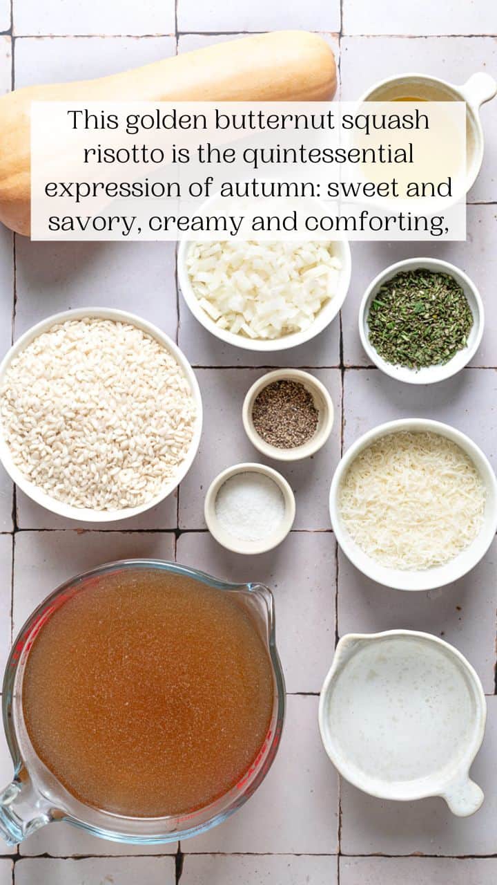 Butternut Squash Risotto - The Mediterranean Dish