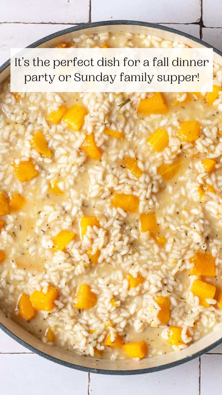 Butternut Squash Risotto - The Mediterranean Dish