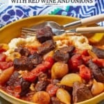 Pin image 2 for greek beef stew.