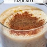 Rizogalo greek rice pudding pin image 2.