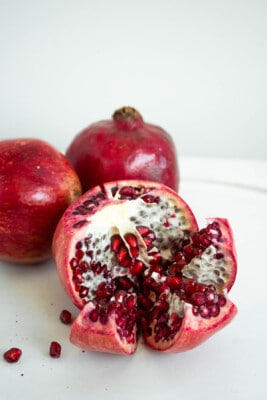 How to Cut a Pomegranate | The Mediterranean Dish