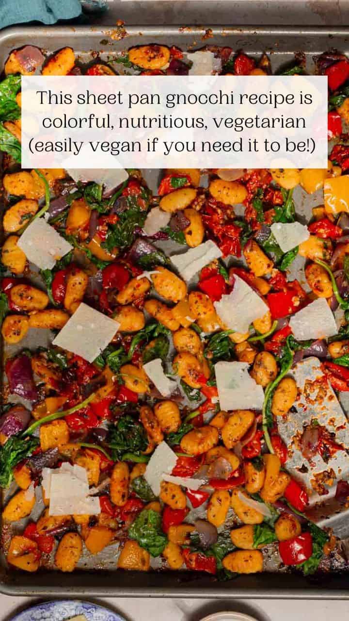 Sheet Pan Gnocchi With Roasted Vegetables The Mediterranean Dish