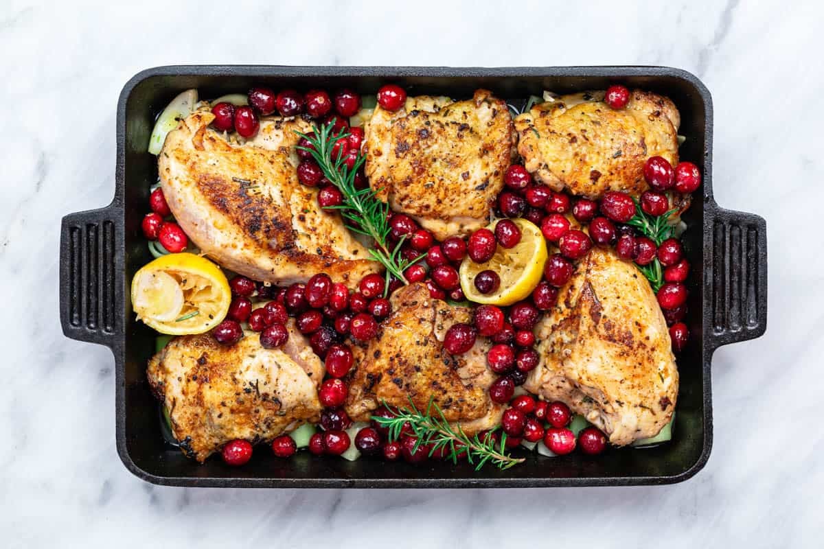 Cranberry Chicken | The Mediterranean Dish