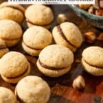 Pin image 1 for Baci Di Dama hazelnut cookies.