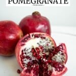 Pin image 1 for how to cut pomegranate.
