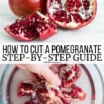 Pin image 3 for how to cut pomegranate.